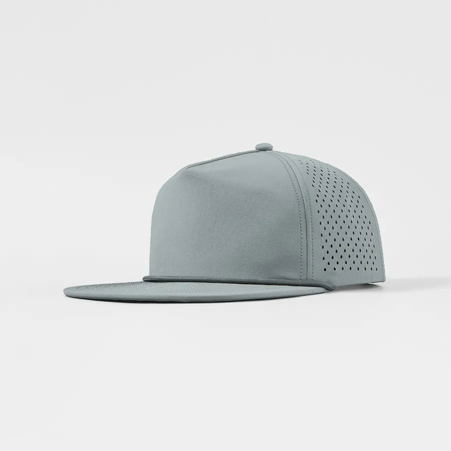 Foremost Blank Water Repellent 5 Panel Snapback Golf Hats with Rope