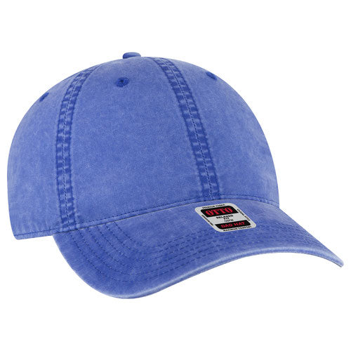 OTTO CAP 6 Panel Low Profile Dad Hat - Garment Washed