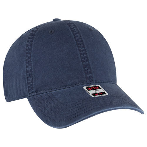 OTTO CAP 6 Panel Low Profile Dad Hat - Garment Washed