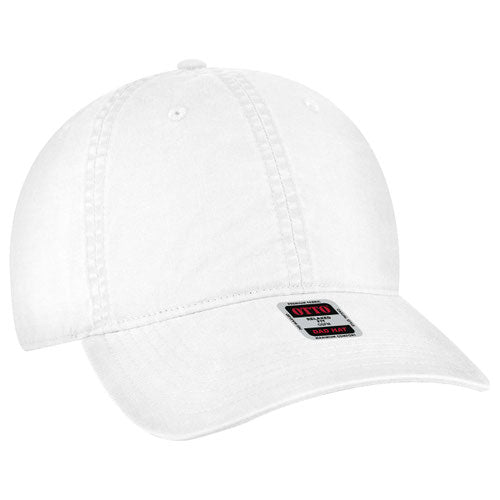 OTTO CAP 6 Panel Low Profile Dad Hat - Garment Washed