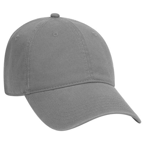 OTTO CAP 6 Panel Low Profile Dad Hat - Solid Color