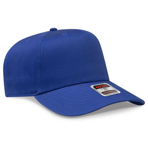 OTTO CAP 5 Panel Mid Profile Baseball Cap - Solid Colors