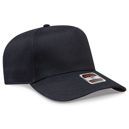 OTTO CAP 5 Panel Mid Profile Baseball Cap - Solid Colors