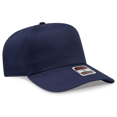 OTTO CAP 5 Panel Mid Profile Baseball Cap - Solid Colors