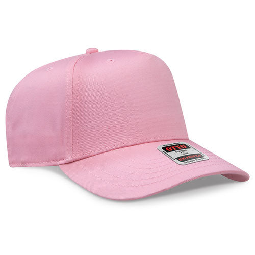 OTTO CAP 5 Panel Mid Profile Baseball Cap - Solid Colors