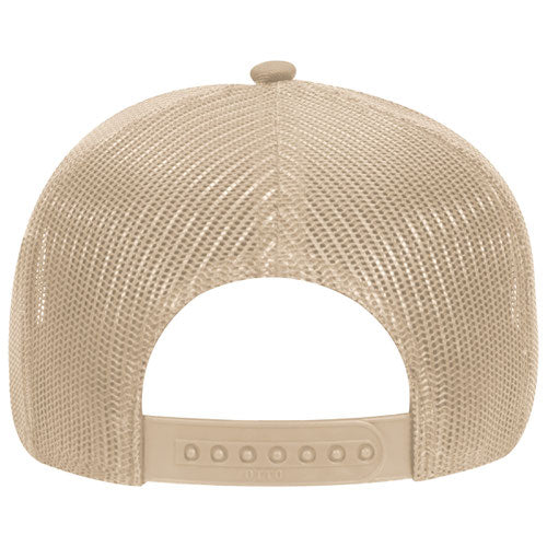 OTTO CAP 5 Panel Structured Trucker Hat - Crown Split