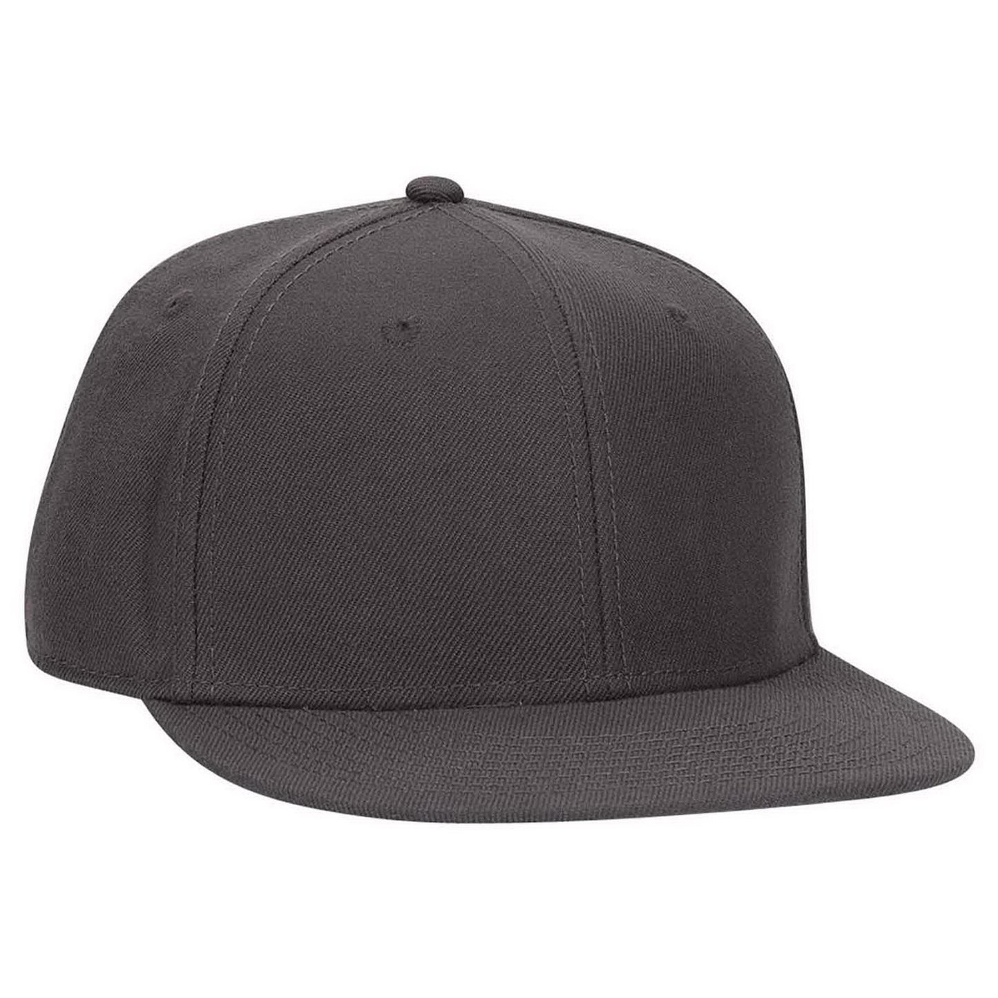 OTTO CAP 123-969 "OTTO FIT" 6 Panel Mid Profile Flat Visor Baseball Cap
