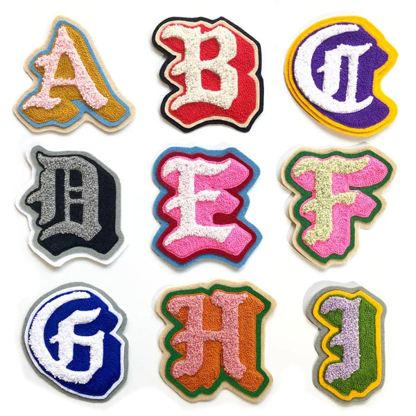 Chenille Patches