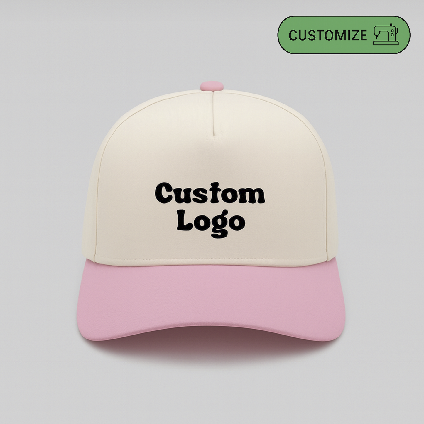 Custom 5-Panel Embroidered Snapback Hat