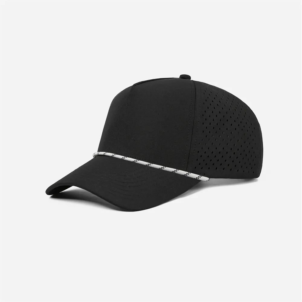 Foremost 5 Panel Laser Performance Golf Rope Hat Wholesale
