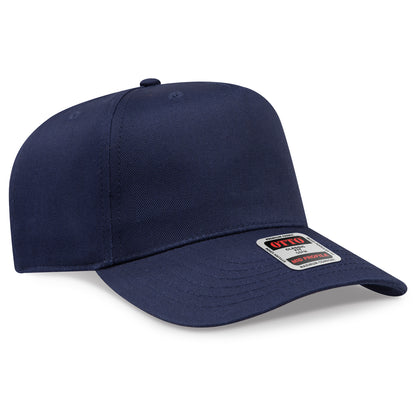 OTTO CAP 5 Panel Mid Profile Baseball Cap - Solid Colors