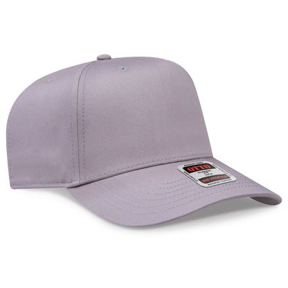 OTTO CAP 5 Panel Mid Profile Baseball Cap - Solid Colors