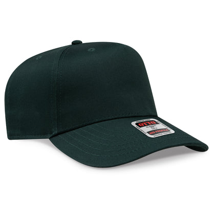 OTTO CAP 5 Panel Mid Profile Baseball Cap - Solid Colors