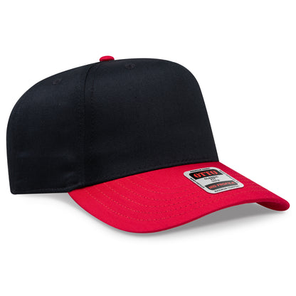 OTTO CAP 5 Panel Mid Profile Baseball Cap - Crown Split