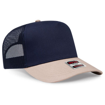 OTTO CAP 5 Panel Structured Trucker Hat - Crown Split
