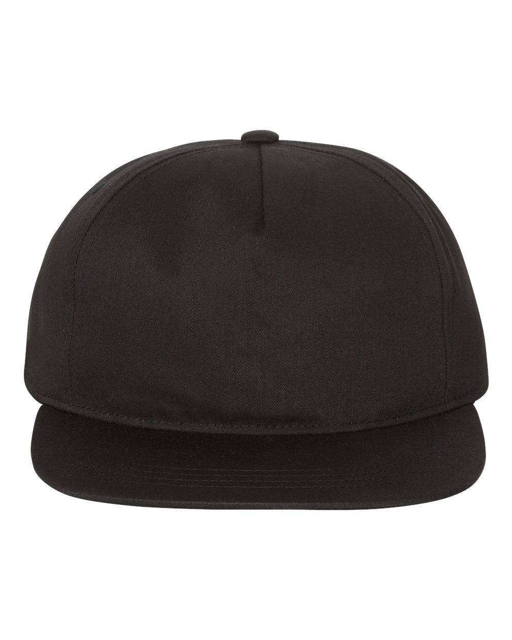 Lightly-Structured Five-Panel Snapback Hat