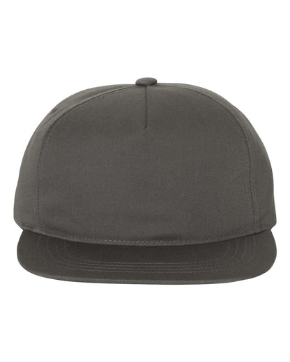 Lightly-Structured Five-Panel Snapback Hat