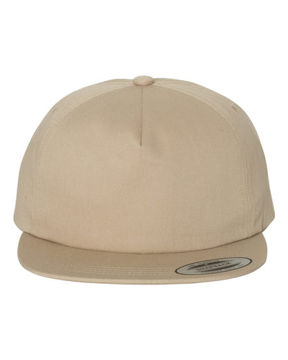 Lightly-Structured Five-Panel Snapback Hat