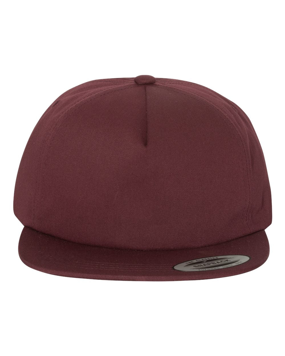 Lightly-Structured Five-Panel Snapback Hat