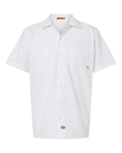 Men's Industrial Short Sleeve Work Shirt