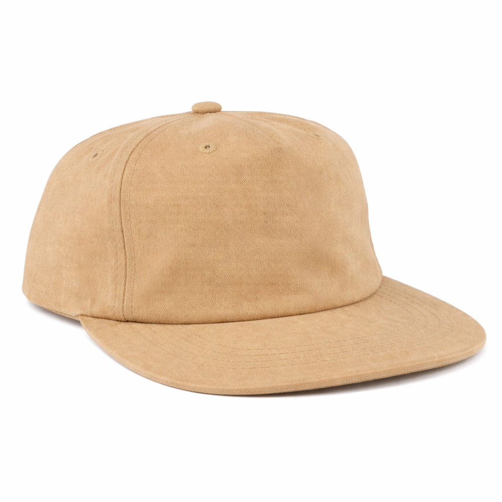 Lightly-Structured Five-Panel Snapback Hat