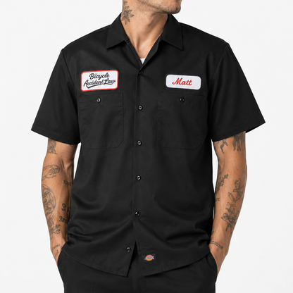 Men's Industrial Short Sleeve Work Shirt
