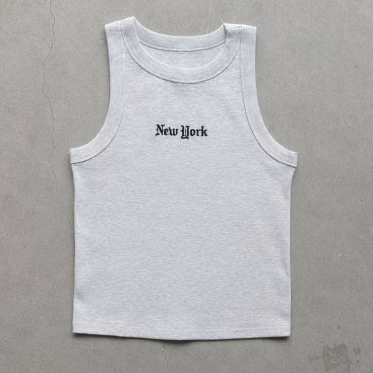 New York Old English Tank Top