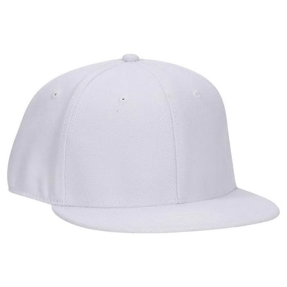 OTTO CAP 123-969 "OTTO FIT" 6 Panel Mid Profile Flat Visor Baseball Cap