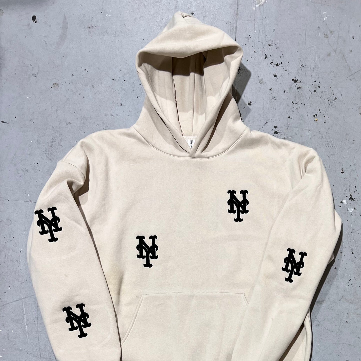 Custom Embroidered 5-Spot Logo Hoodie - Any logo Unisex