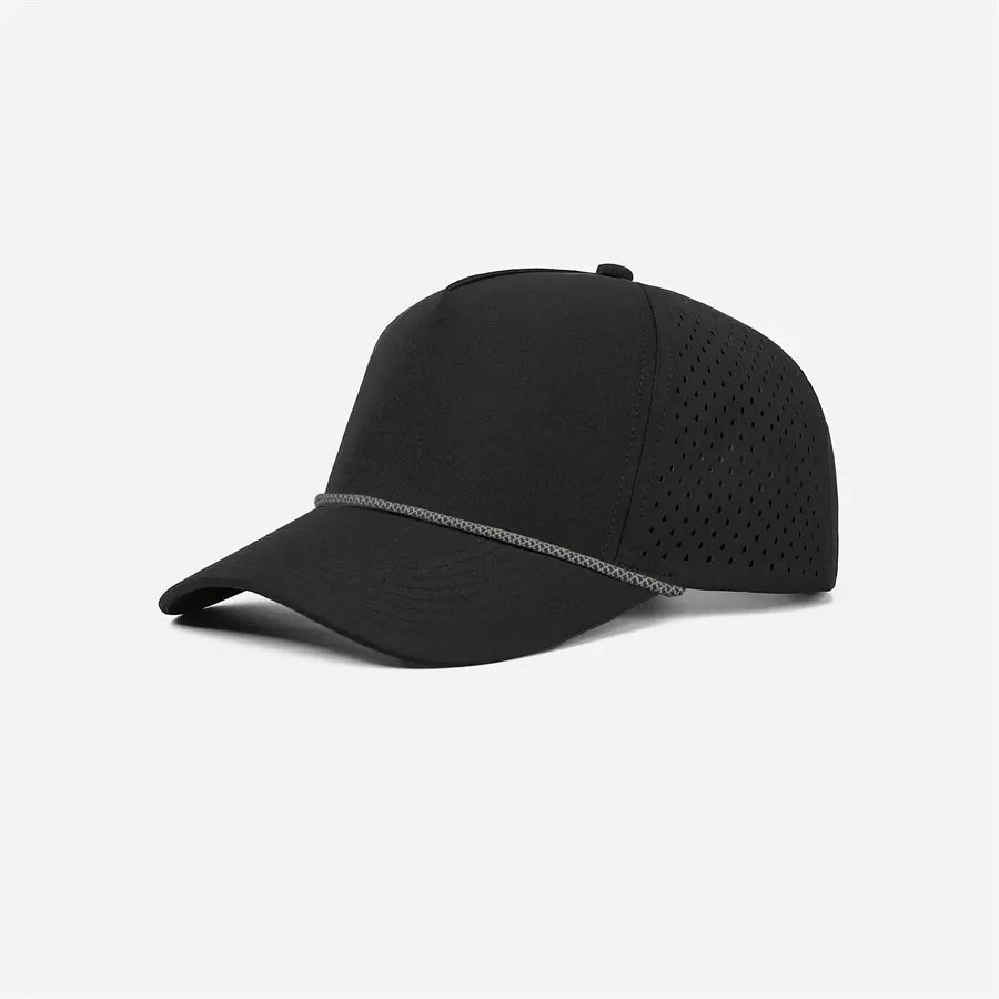 Foremost 5 Panel Laser Performance Golf Rope Hat Wholesale