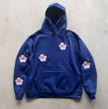 Custom Embroidered 5-Spot Logo Hoodie - Any logo Unisex