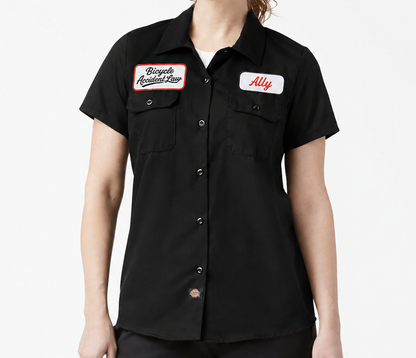 Women's Industrial Short Sleeve Work Shirt