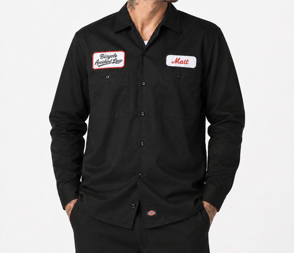 Men's Industrial Long Sleeve Work Shirt