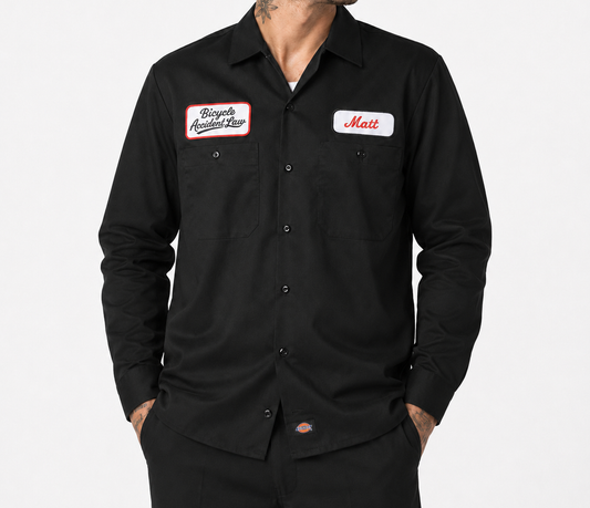 Men's Industrial Long Sleeve Work Shirt