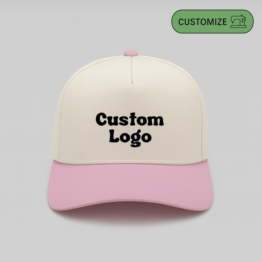 Custom 5-Panel Embroidered Snapback Hat