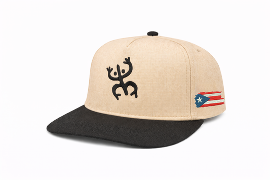 Coqui Hat with PR Flag