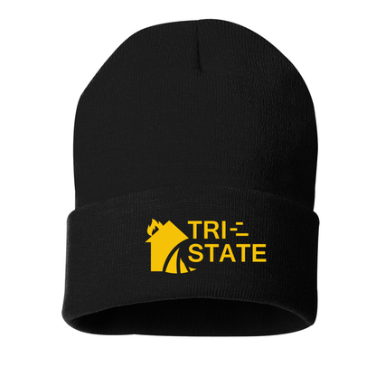 12" Solid Cuff Beanie Hat -Tri State Environmental